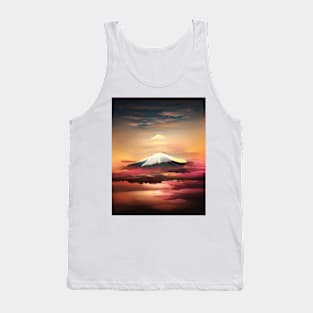 Mount Fuji - Japanese Landscape Tank Top